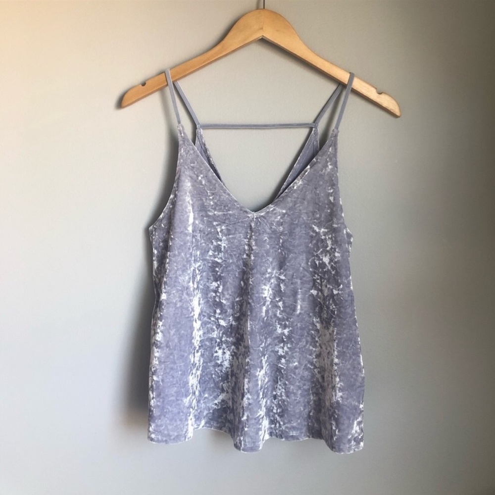 AEO Lilac Velvet Tank Top